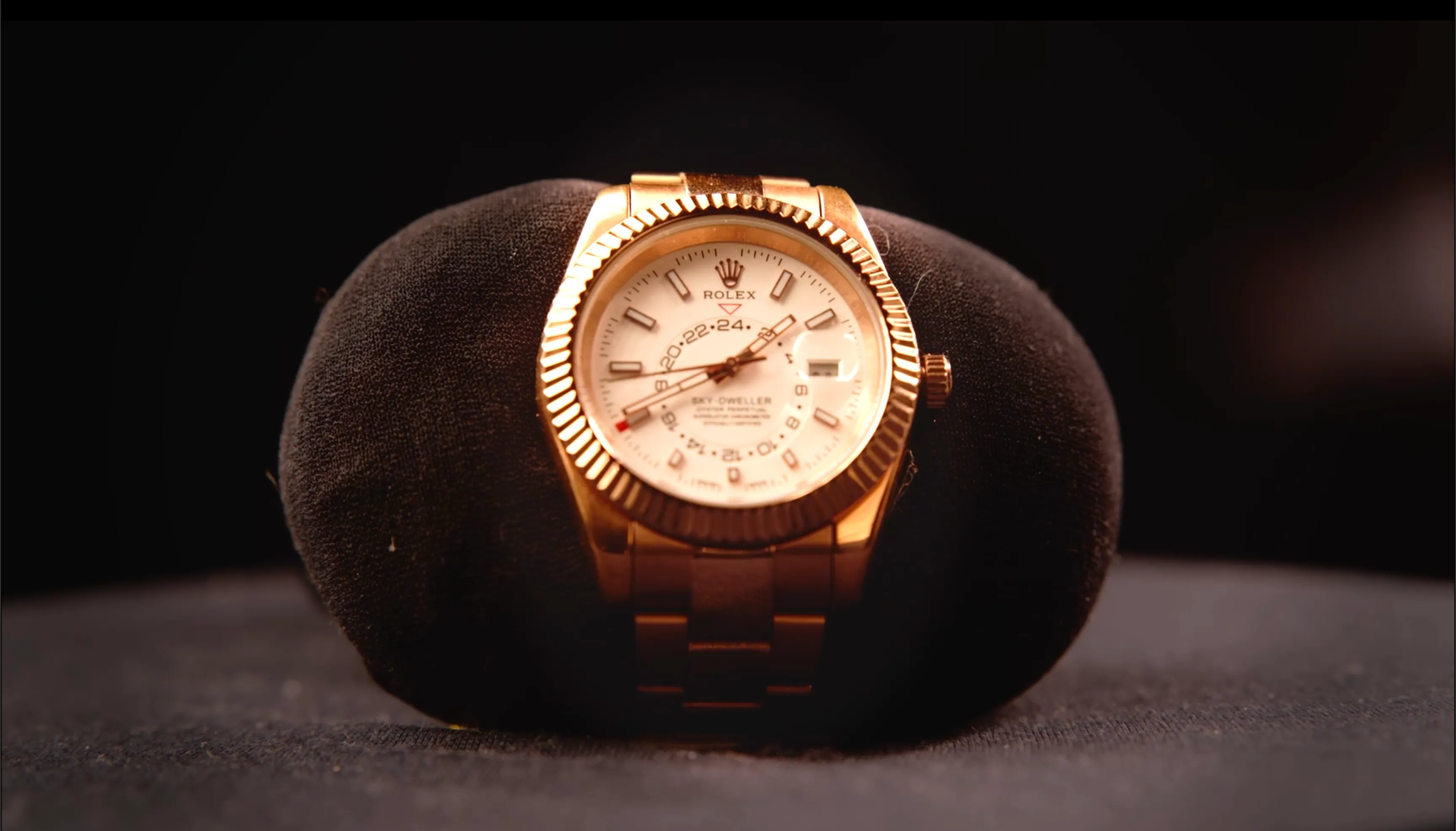 Rolex Advertisement production still 1
