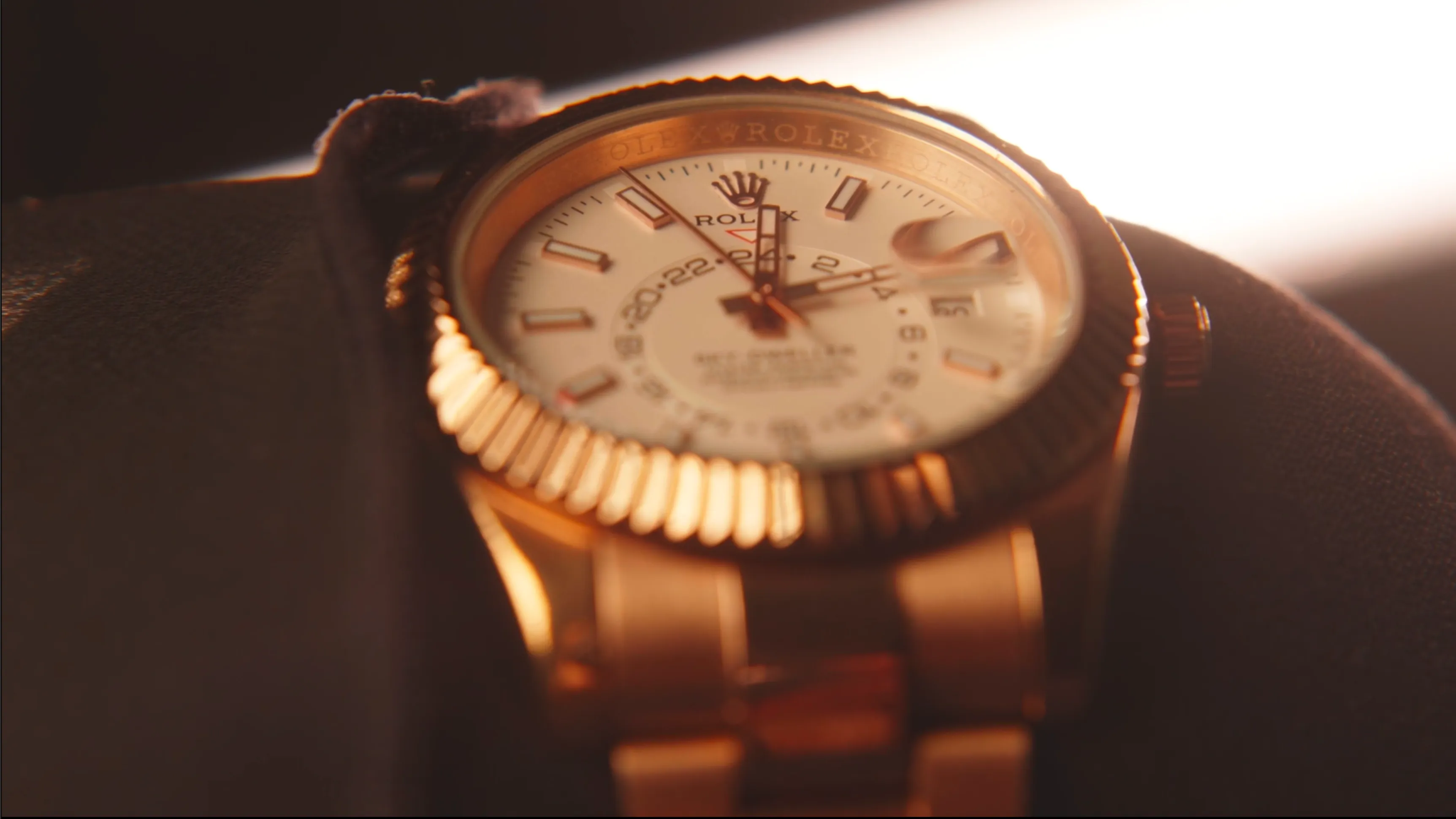 Rolex Advertisement production still 2