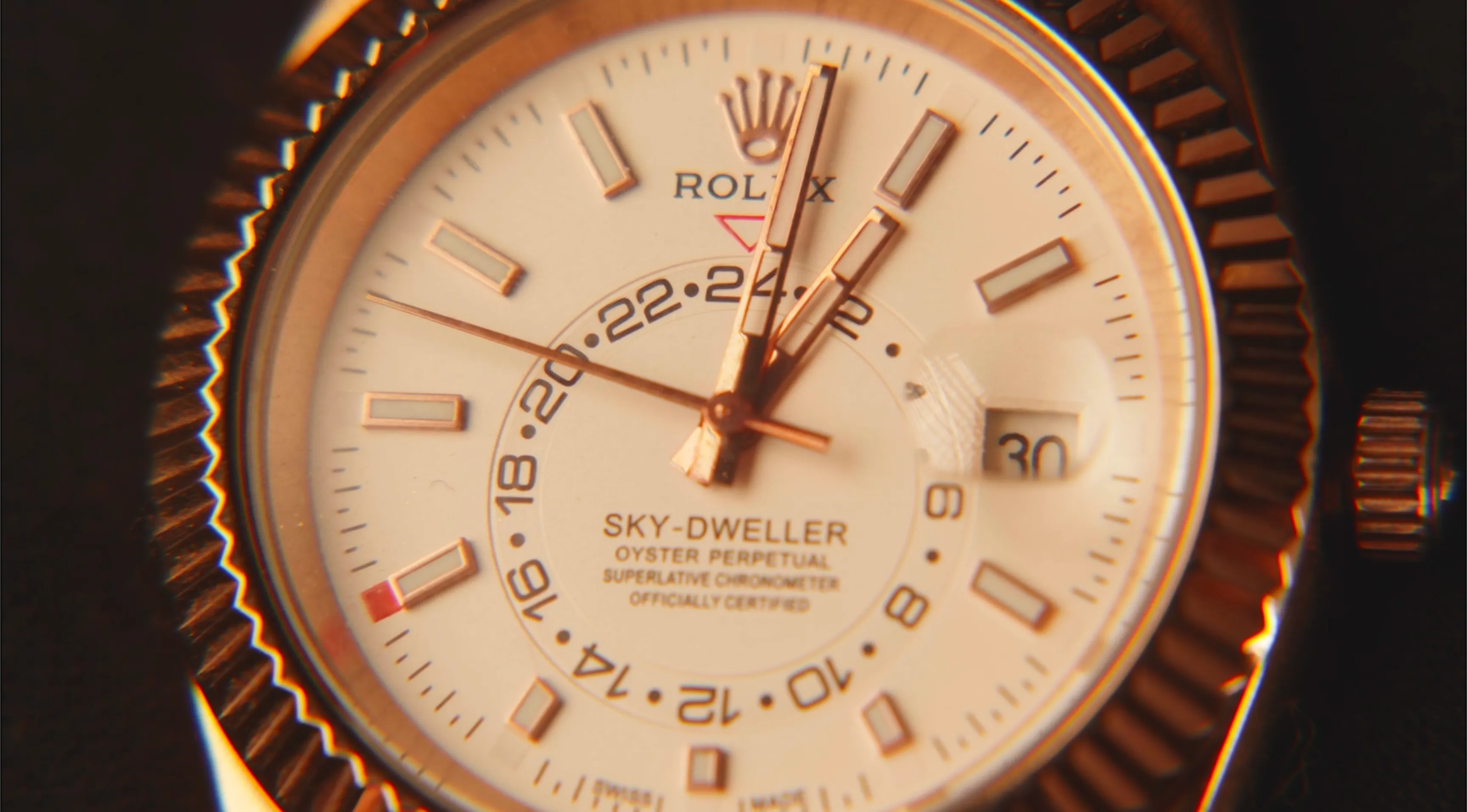 Rolex Advertisement production still 3